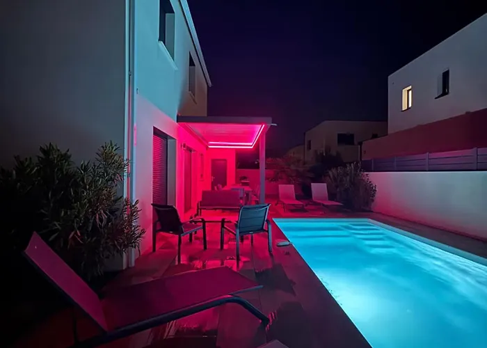 Βίλα Serena - 4 Ch Piscine Proche Sérignan